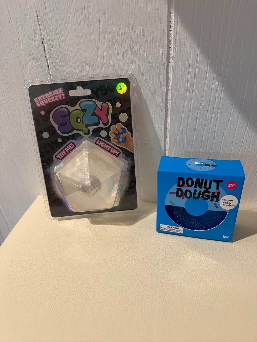Sqzy gem and donut dough